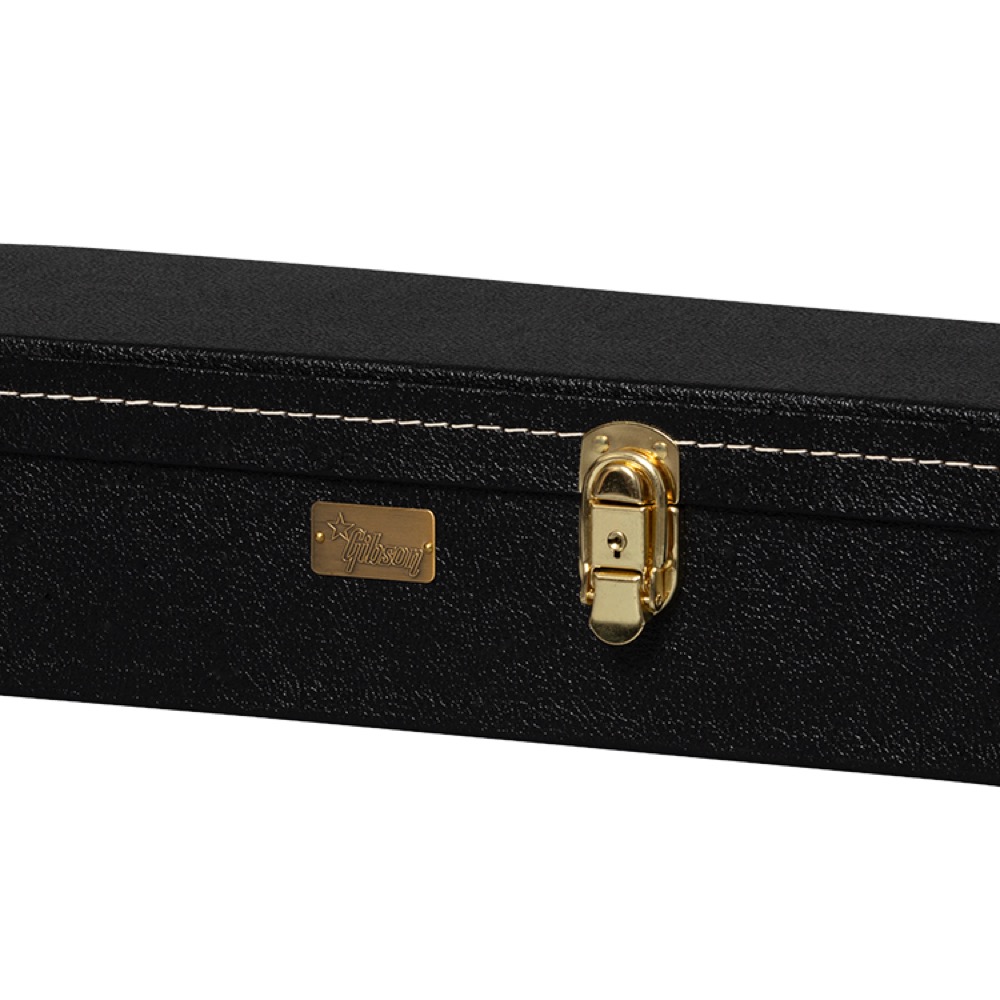 Gibson ギブソン ASLFTCASE-PB-LPS Lifton Historic Black/Goldenrod Hardshell Case， Les Paul エレキギター用ハードケース ケース鍵画像