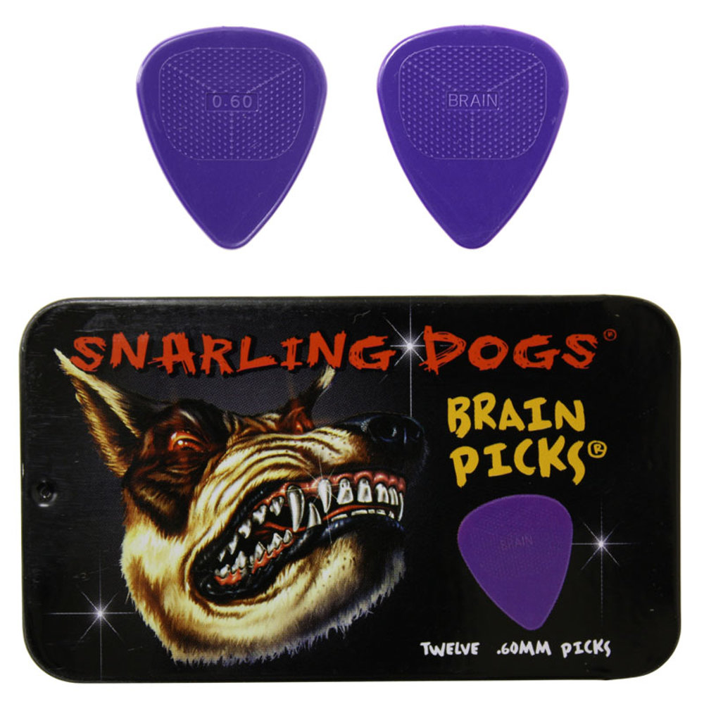 D’Andrea ダンドレア BRAIN PICKS Pick Set TNSDB351 .60 ピックケース付きギターピック12枚セット