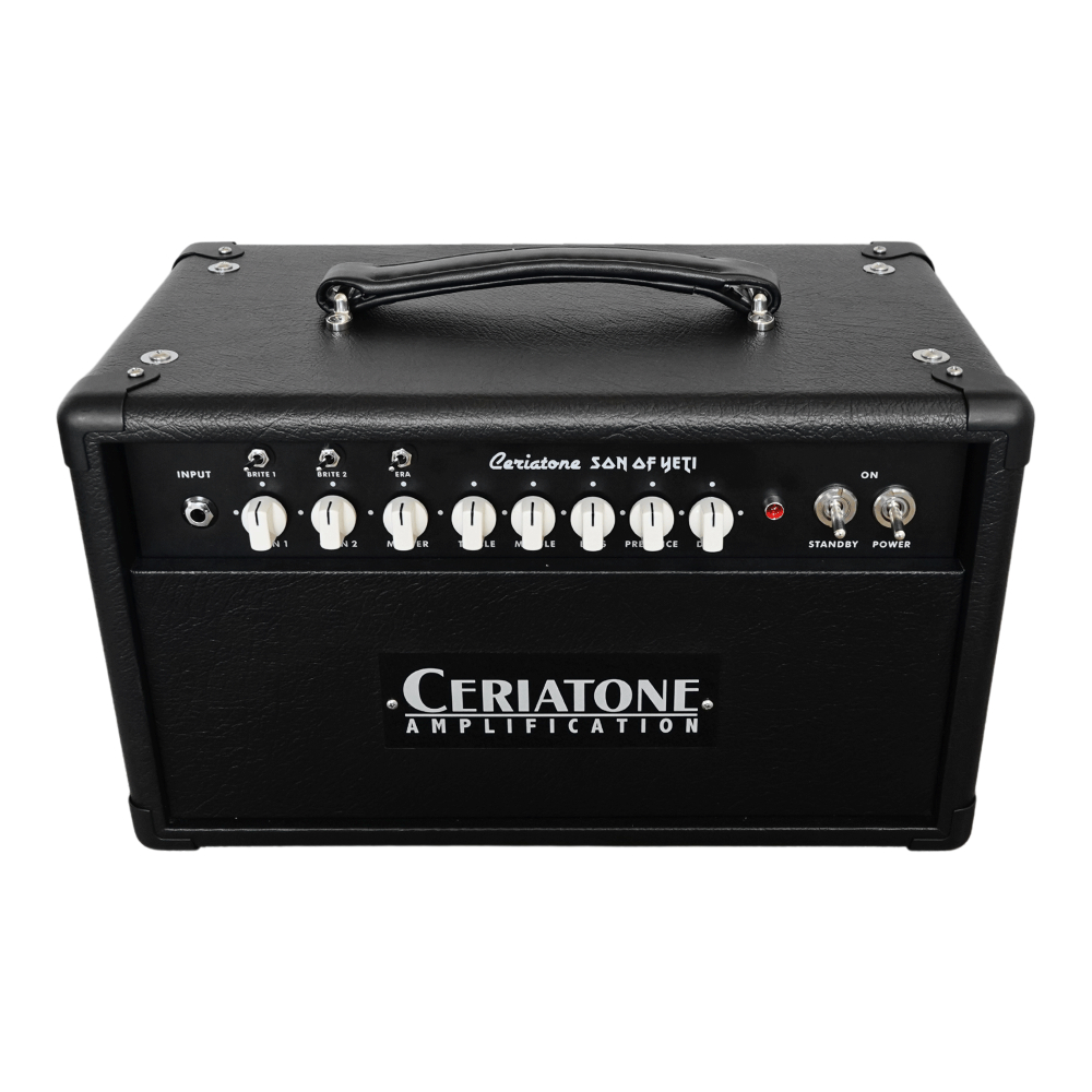 Ceriatone セリアトーン Hot Rodded Plexi Son of Yeti ギターアンプ ヘッド 真空管アンプ トップ画像