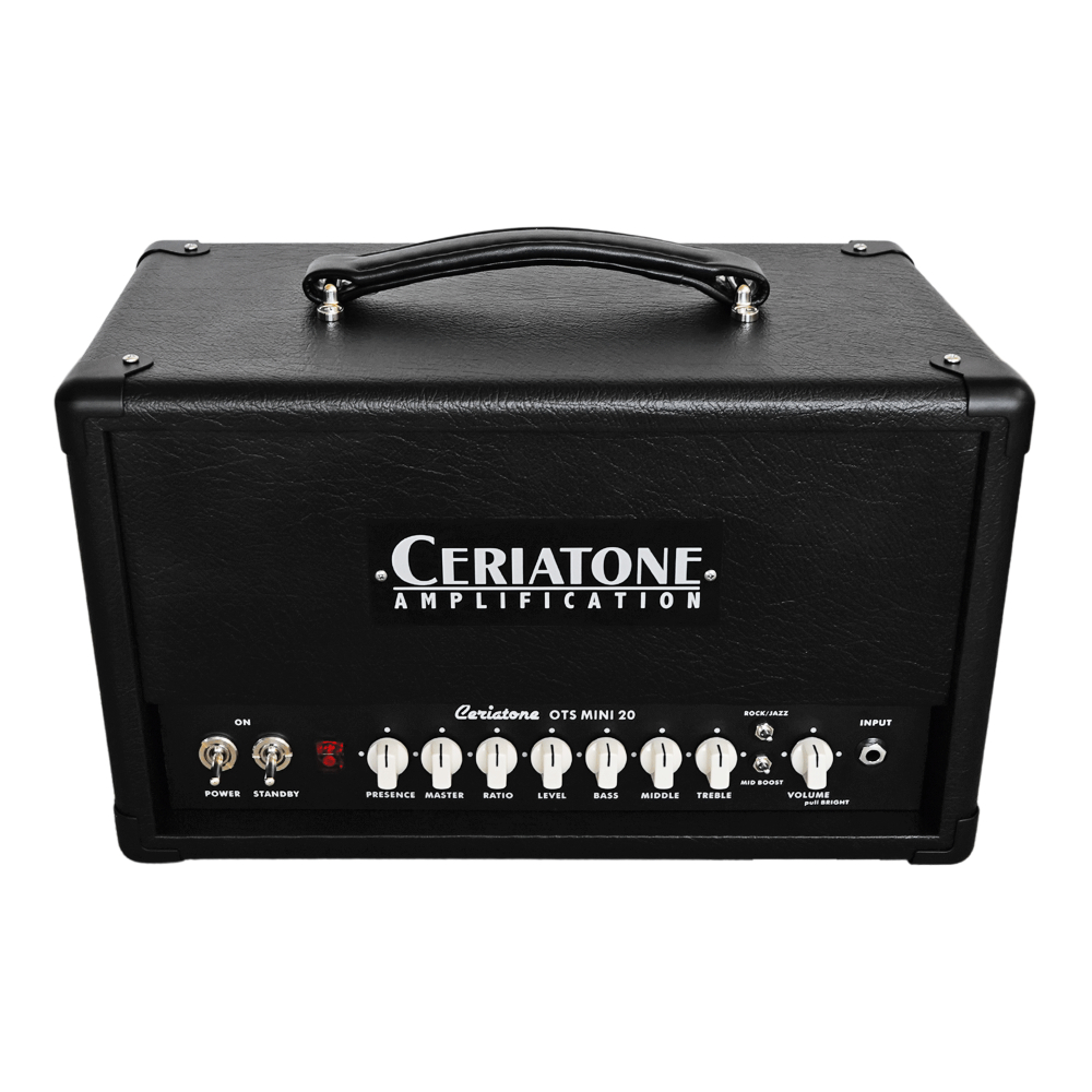 Ceriatone セリアトーン Overtone Lunchbox ギターアンプ ヘッド 真空管アンプ トップ画像