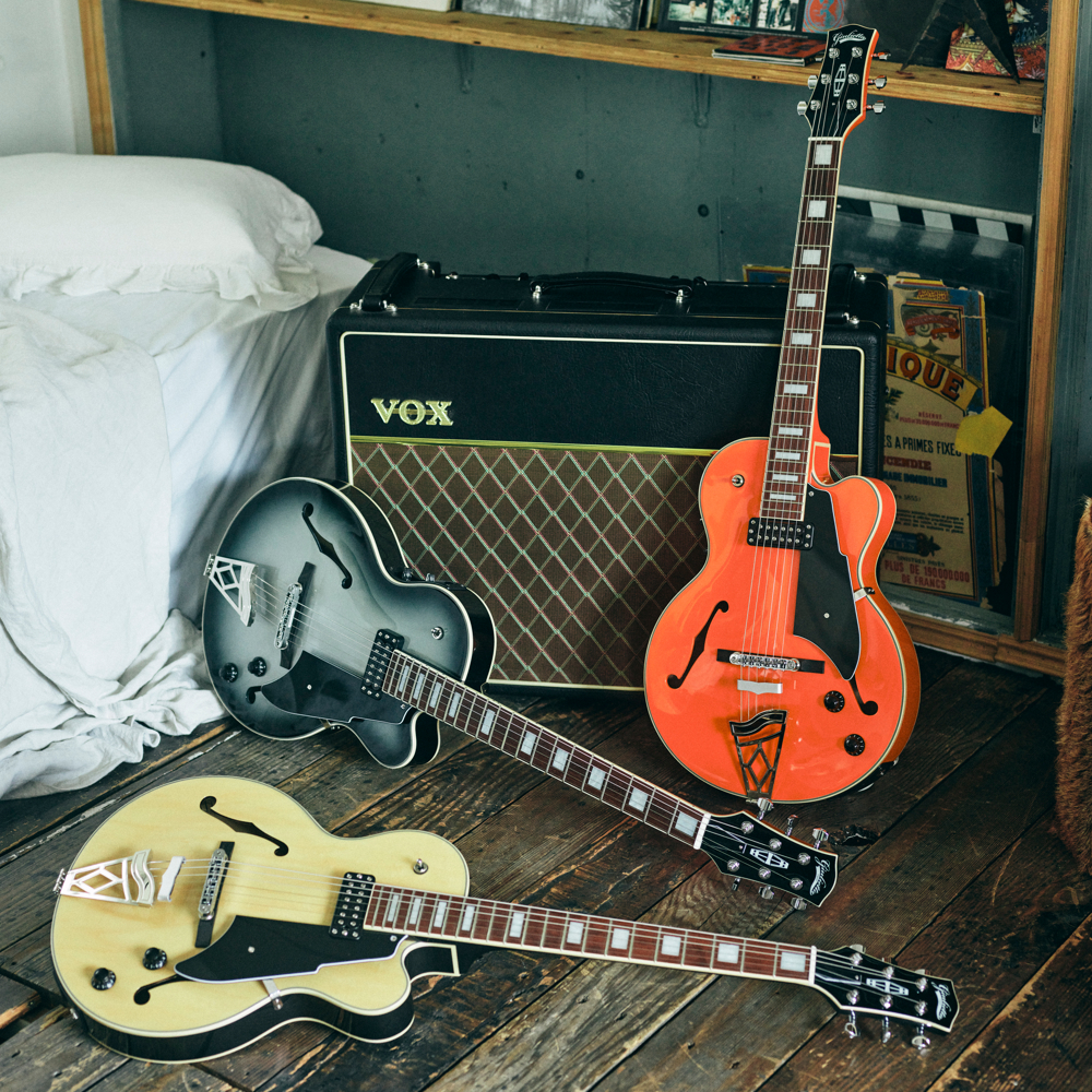VOX ヴォックス Giulietta VGA-5TD PO モデリングサウンドシステム搭載 フルアコースティックギター パールオレンジ イメージ画像