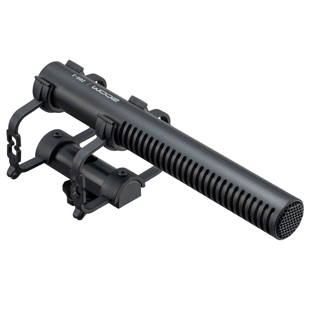 ZOOM ズーム ZSG-1 オンカメラ ショットガンマイク 取付図