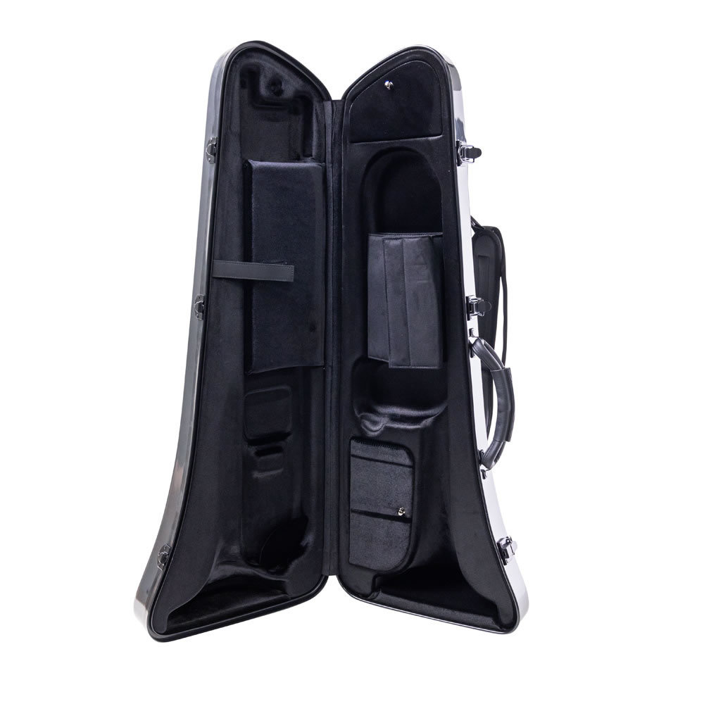 GATOR ゲイター GBPC-TROMBONE Presto トロンボーン用ハードケース 縦置きした内部