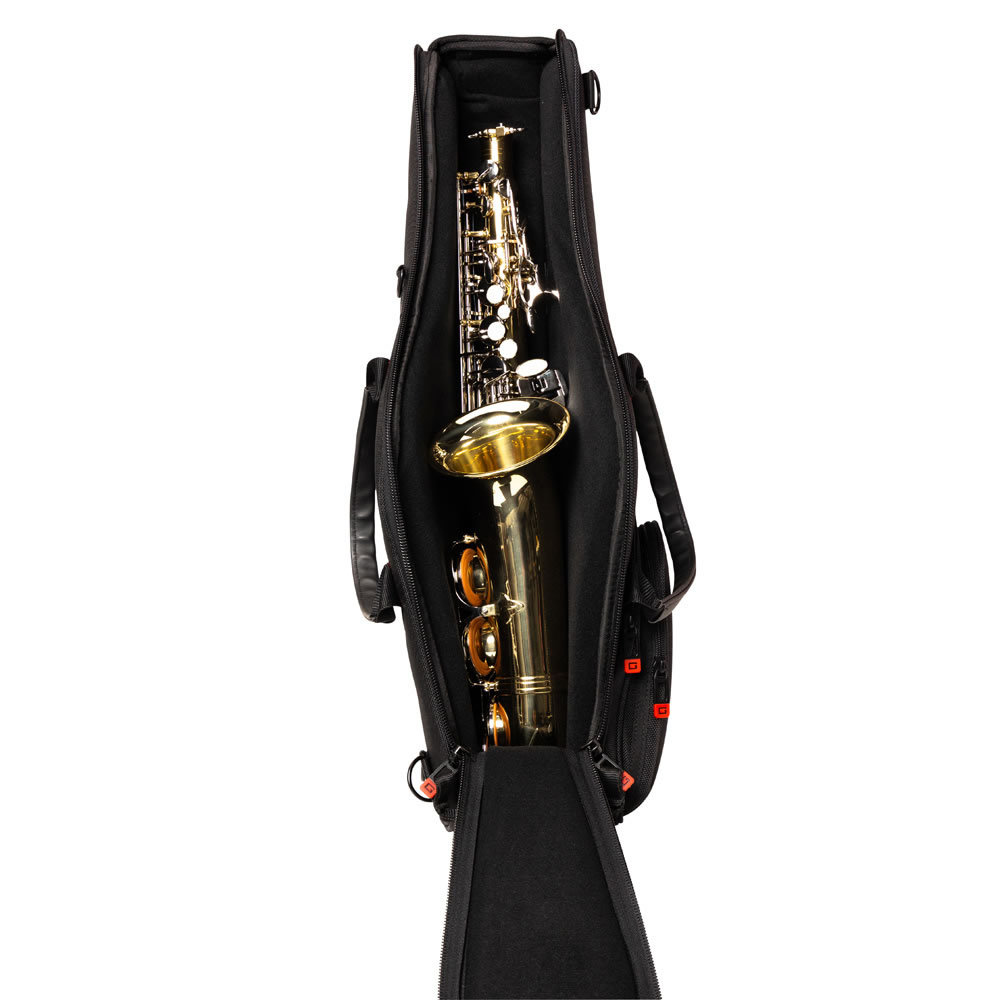 GATOR ゲイター GBPB-TENSAX allegro テナーサックス用ケース 本体収納イメージ