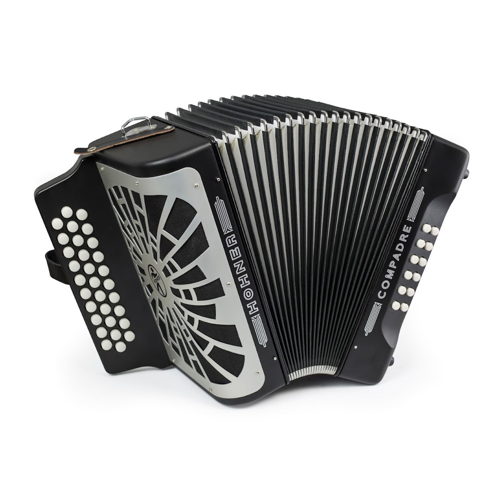HOHNER ホーナー COMPADRE GCF BLK/SG ダイアトニックアコーディオン