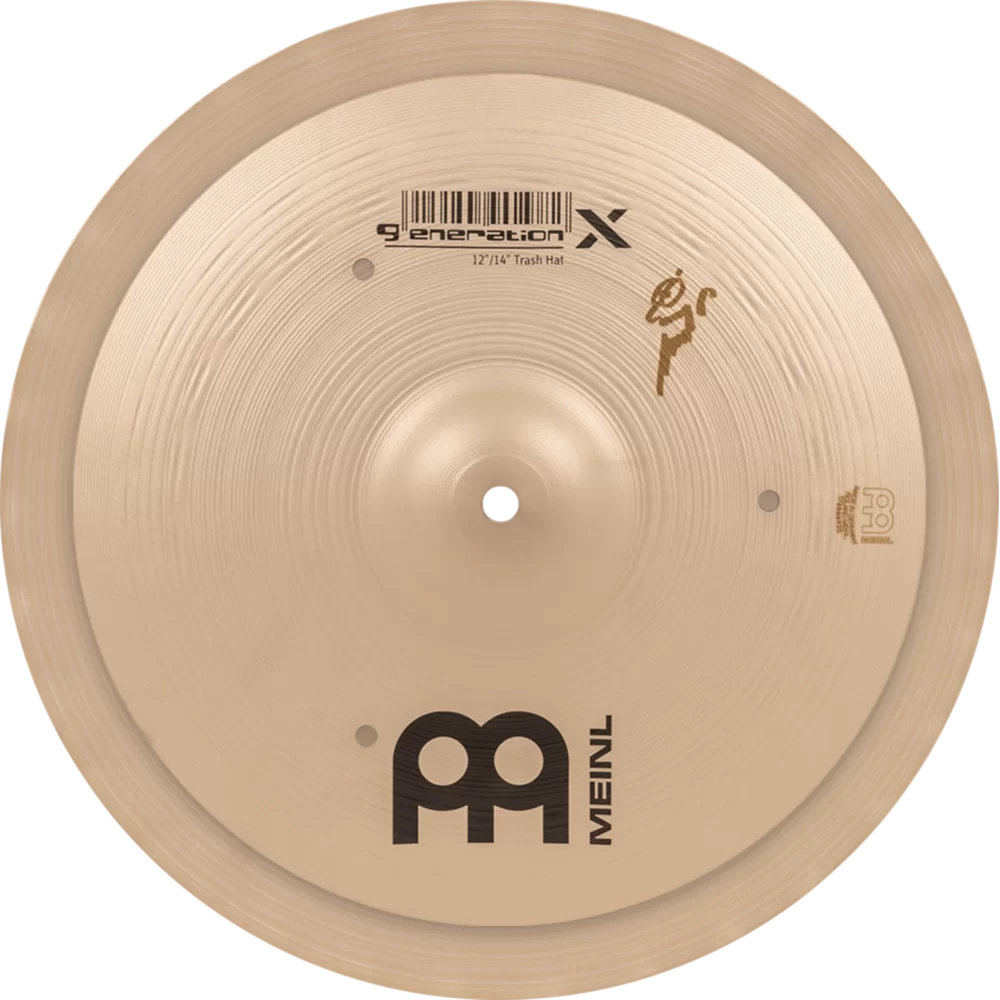 MEINL マイネル Generation X GX-12/14TH 12”/ 14” Trash Hat Benny Greb’s signature cymbal ハイハット ペア