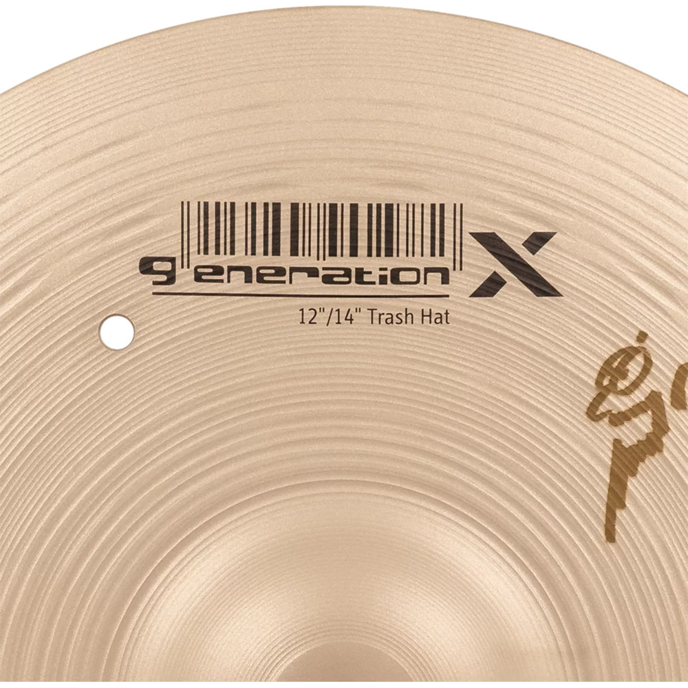 MEINL マイネル Generation X GX-12/14TH 12”/ 14” Trash Hat Benny Greb’s signature cymbal ハイハット ペア トップロゴ