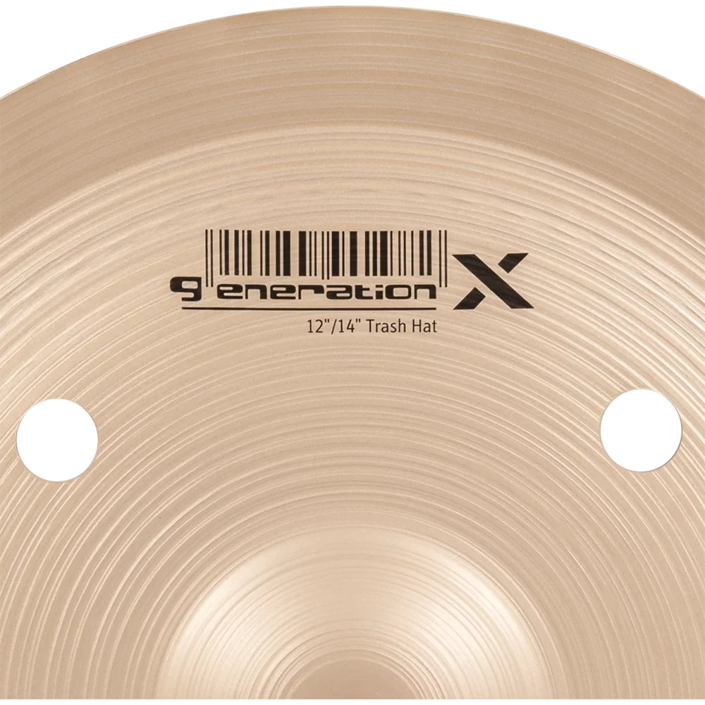 MEINL マイネル Generation X GX-12/14TH 12”/ 14” Trash Hat Benny Greb’s signature cymbal ハイハット ペア ボトムロゴ