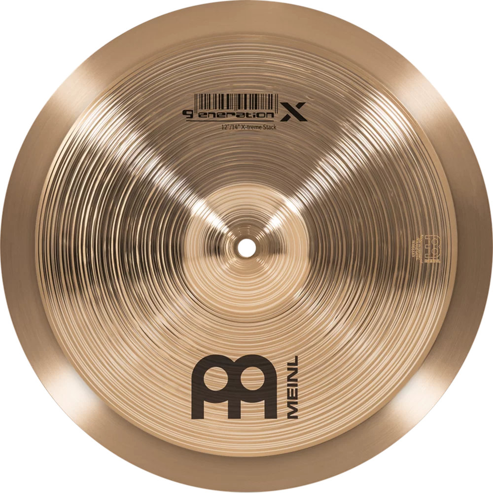 MEINL マイネル Generation X GX-12/14XTS 12”/14” X-Treme Stack エフェクトシンバル