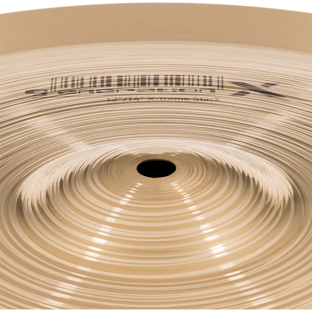 MEINL マイネル Generation X GX-12/14XTS 12”/14” X-Treme Stack エフェクトシンバル トップのカップ