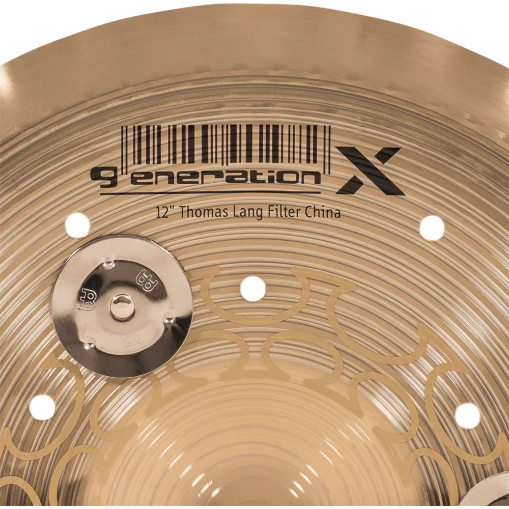 MEINL マイネル Generation X GX-12FCH-J 12” Jingle Filter China Thomas Lang’s  signature cymbal チャイナシンバル