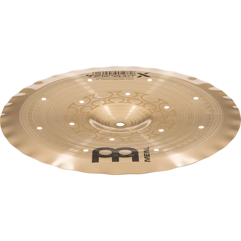 MEINL マイネル Generation X GX-14FCH 14” Filter China Thomas Lang’s signature cymbal チャイナシンバル 表ロゴ