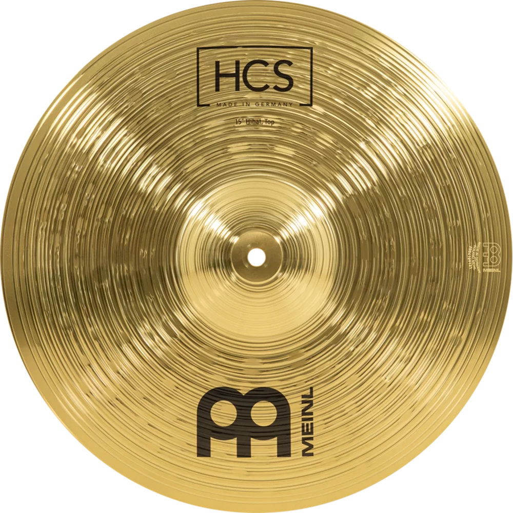MEINL マイネル HCS15H 15” Hihat ハイハット ペア トップ正面