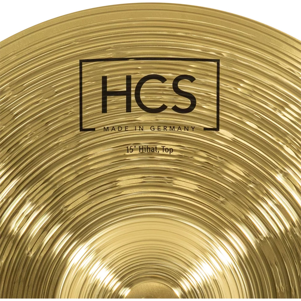 MEINL マイネル HCS15H 15” Hihat ハイハット ペア トップロゴ