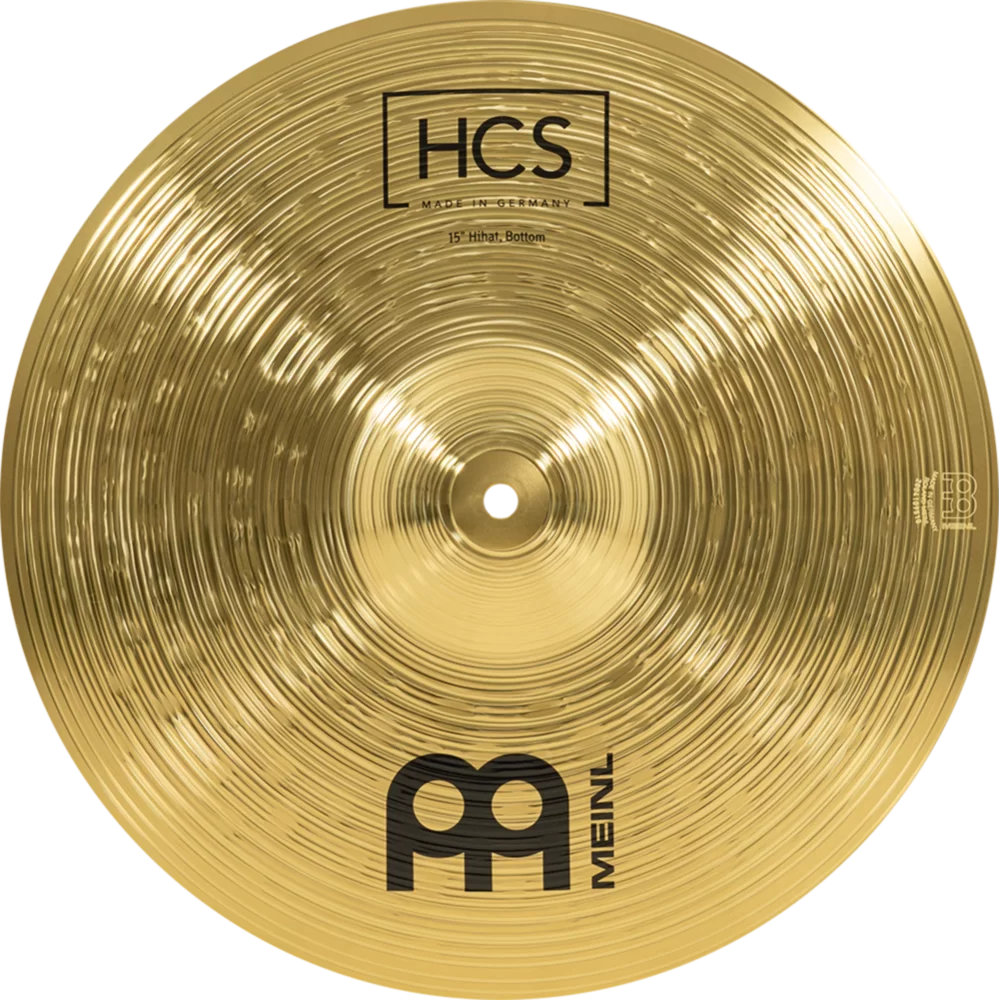 MEINL マイネル HCS15H 15” Hihat ハイハット ペア ボトム表正面