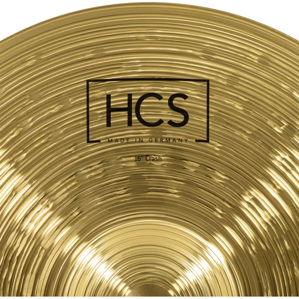 MEINL マイネル HCS16C 16” Crash クラッシュシンバル 表ロゴ