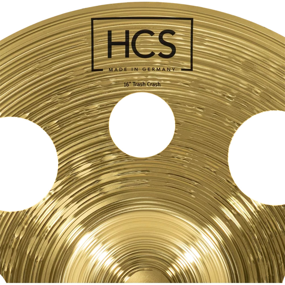 MEINL マイネル HCS16TRC 16” Trash Crash クラッシュシンバル 表ロゴ