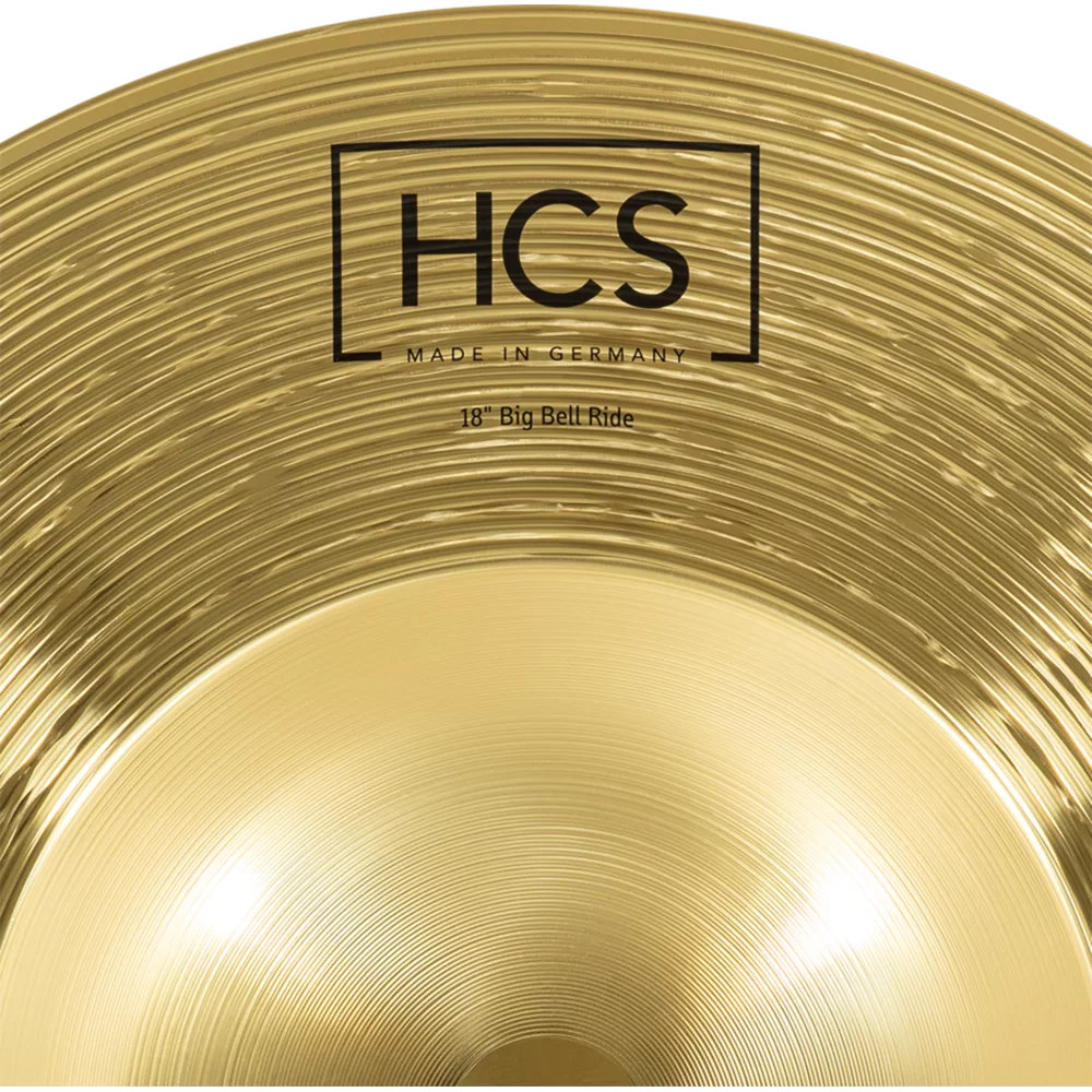 MEINL マイネル HCS18BBR 18” Big Bell Ride ライドシンバル トップロゴ