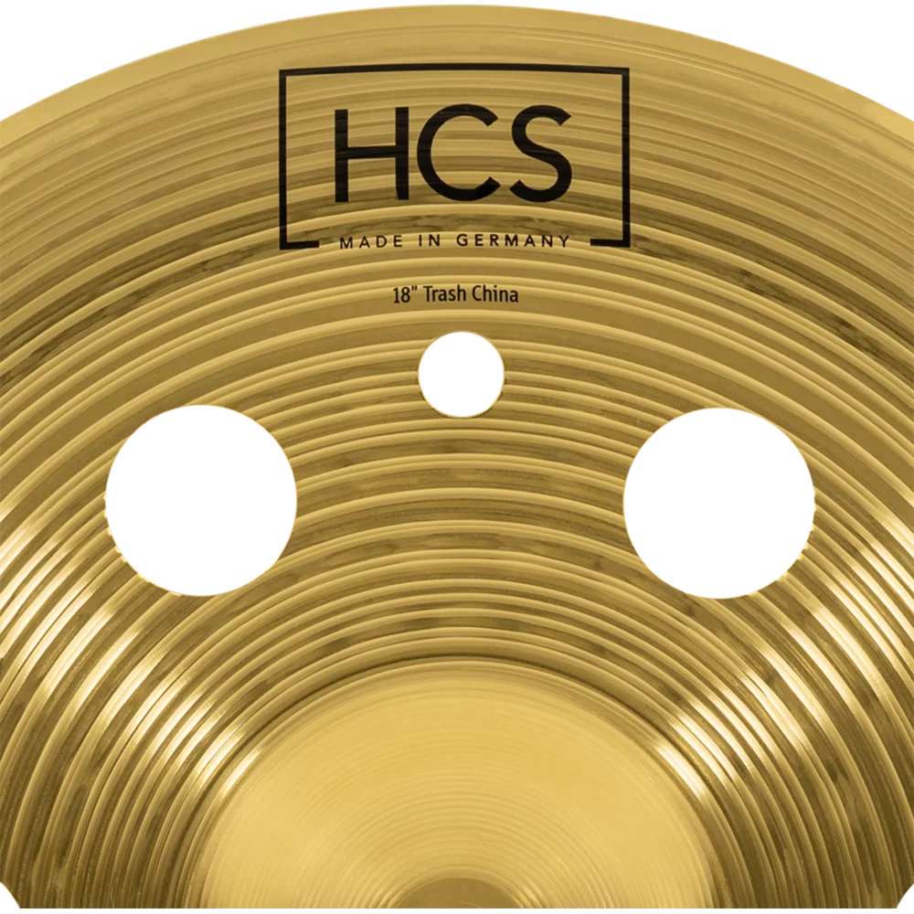 MEINL マイネル HCS18TRCH 18” Trash China チャイナシンバル 表ロゴ