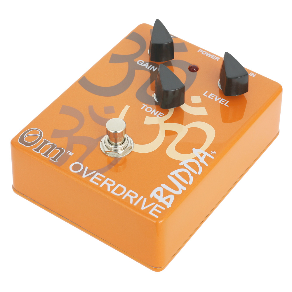 BUDDA ブッダ OM Overdrive Pedal 正規輸入品 オーバードライブ ギターエフェクター 斜めアングル画像