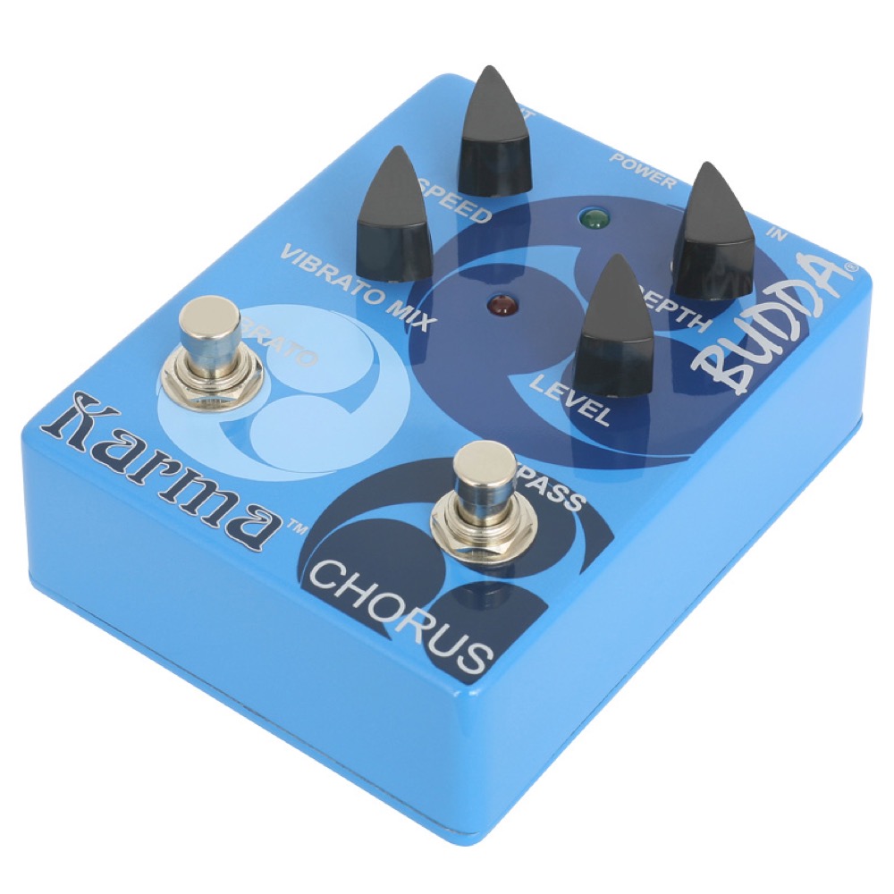 BUDDA ブッダ Karma Chorus 正規輸入品 コーラス ギターエフェクター 斜めアングル画像