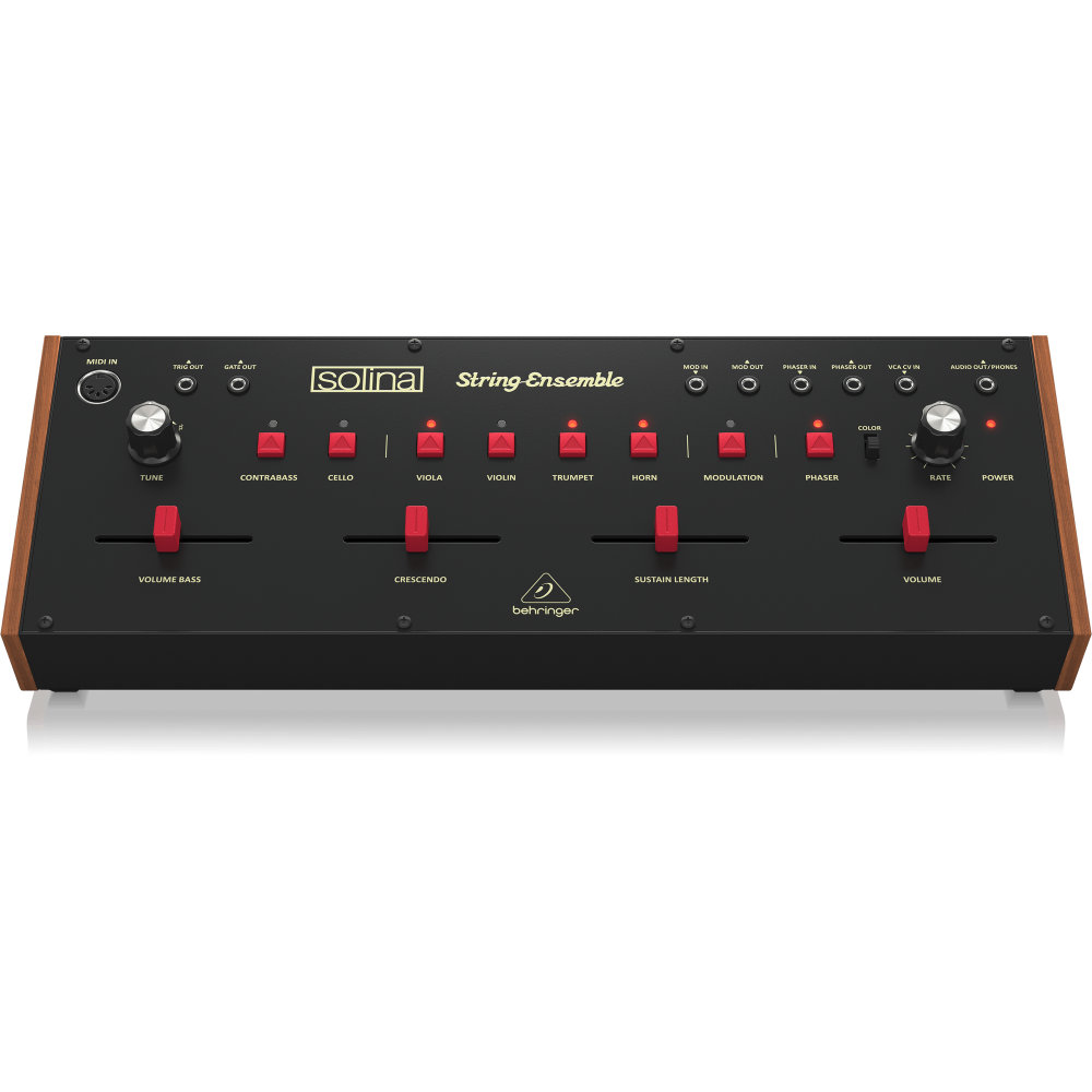 BEHRINGER ベリンガー SOLINA STRING ENSEMBLE Analog String Ensemble Synthesizer ストリングス シンセサイザー 正面