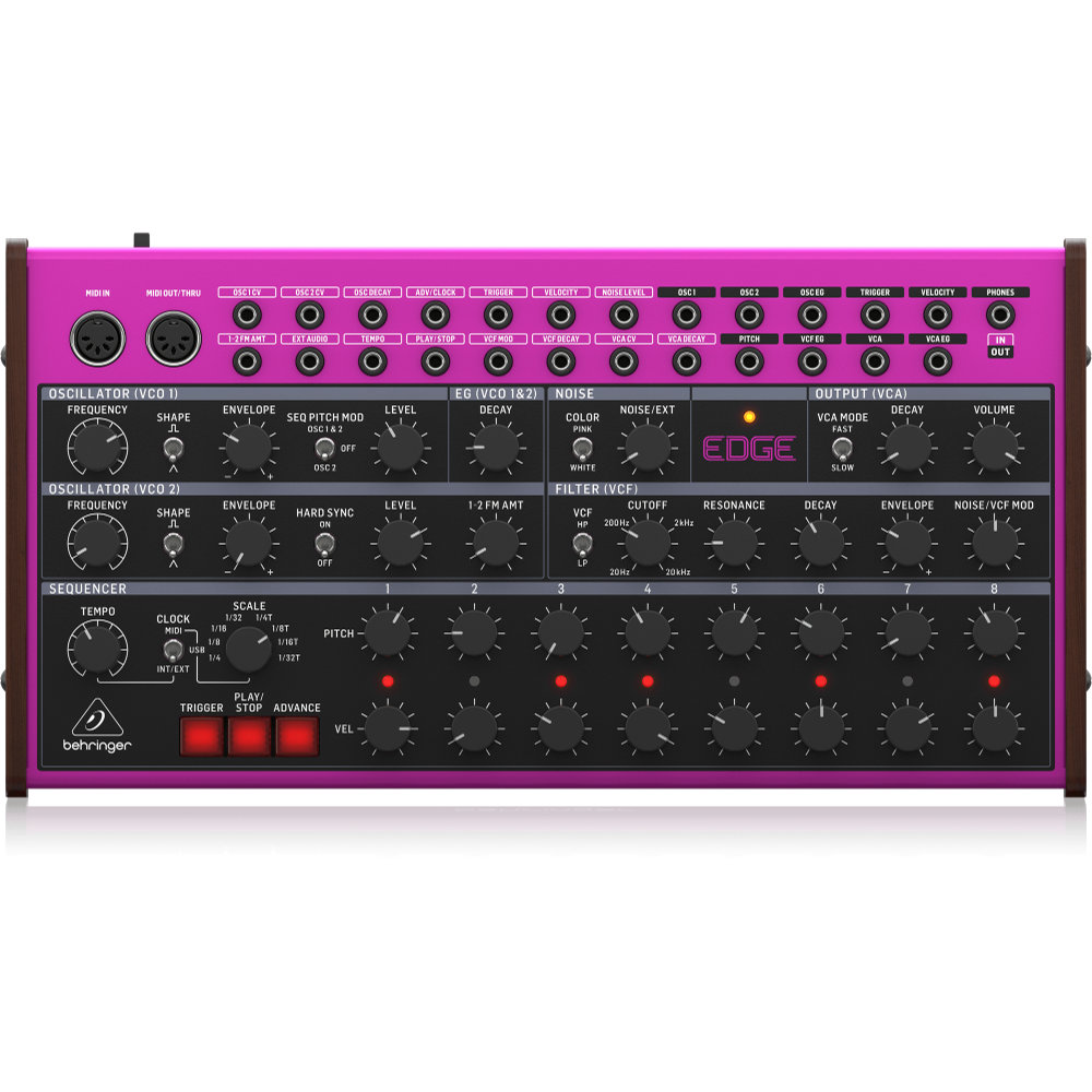 BEHRINGER ベリンガー EDGE Analog Percussion Synthesizer ドラムベースマシン セミモジュラーシンセサイザー