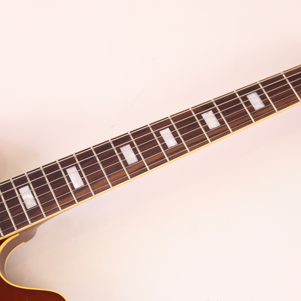 KING SNAKE キングスネーク Smith Poison Burst フルアコ エレキギター 指板画像