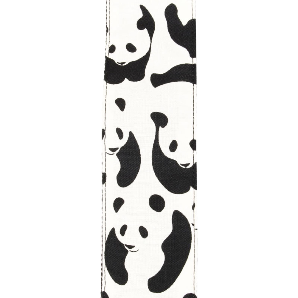 ARIA アリア SPS-2400PA パンダ柄 ギターストラップ デザイン画像