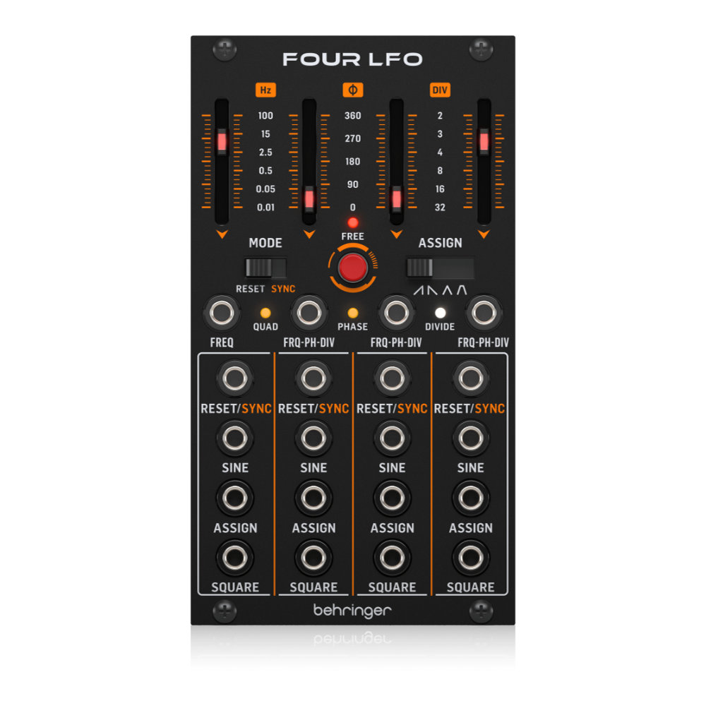 BEHRINGER ベリンガー FOUR LFO ユーロラック クワッドLFOモジュール