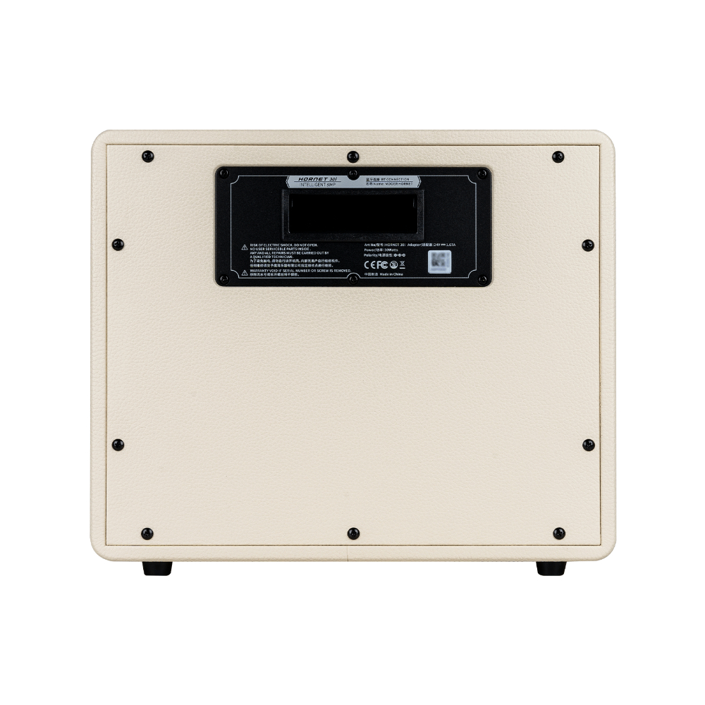 Mooer ムーアー Hornet 30i White ギターアンプ デジタルモデリングアンプ リア画像