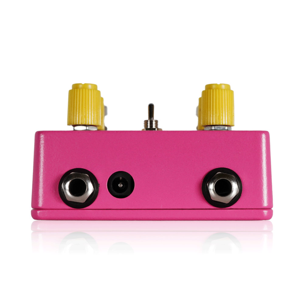 Ground Control Audio BREAD OATH オーバードライブ ギターエフェクター in/out、DC端子側サイド