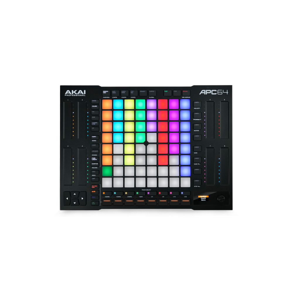AKAI Professional アカイプロフェッショナル APC 64 Ableton Live コントローラー 正面画像