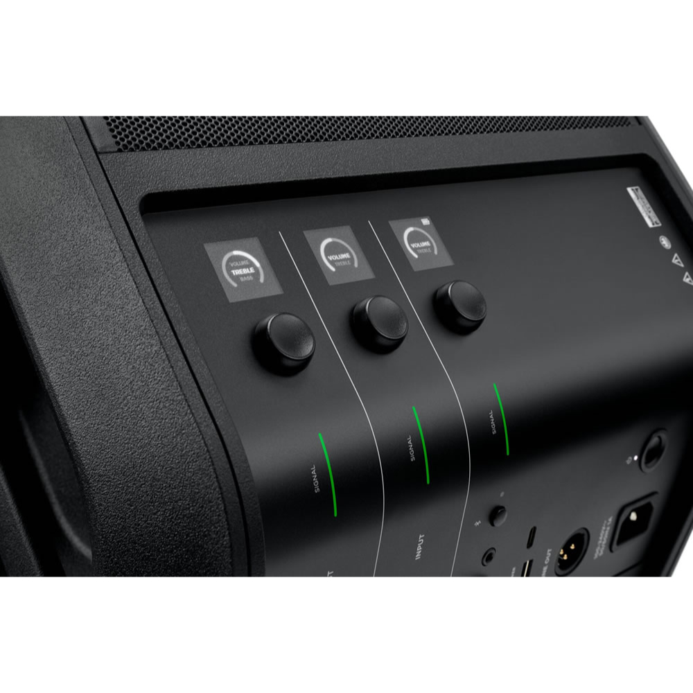 PAセット Bose ボーズ S1 Pro+ Multi-Position PA system 3ch ワイヤレス対応(送信機別売) 充電式バッテリー同梱 コントロール画像