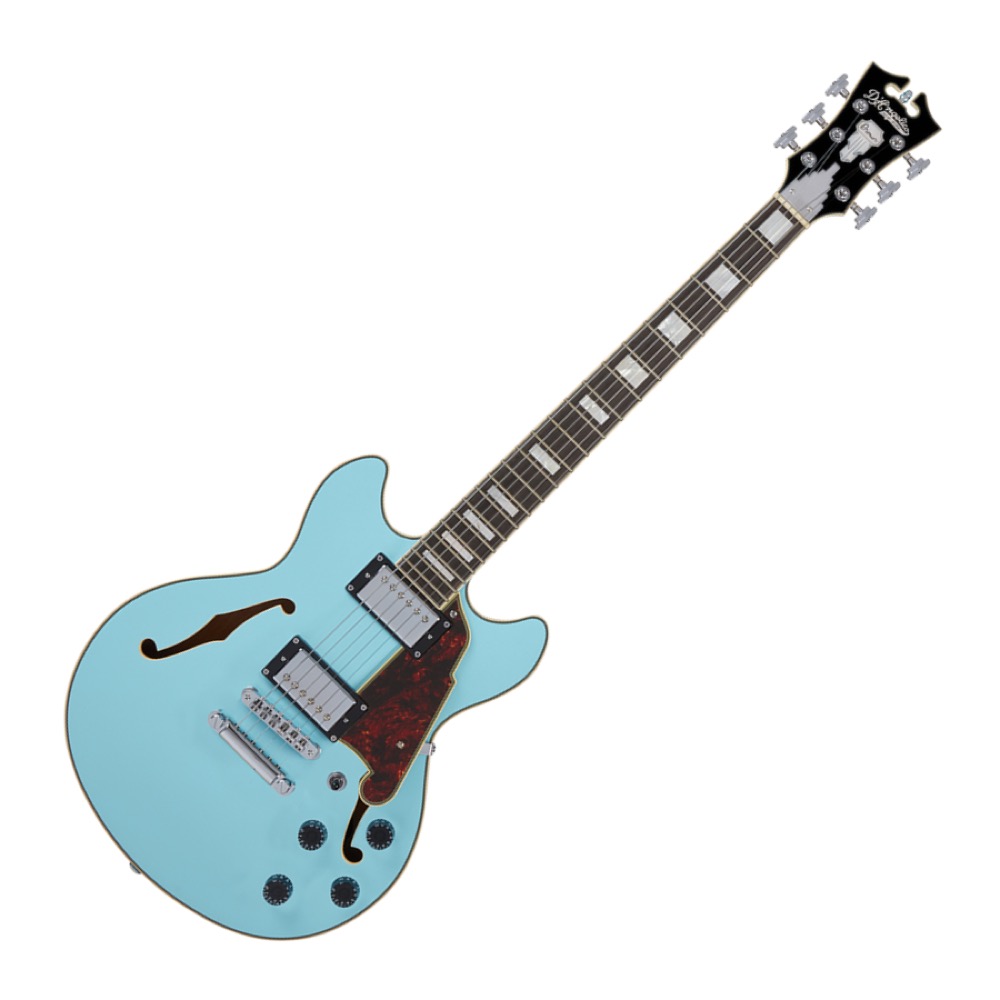 D’Angelico ディアンジェリコ Premier Mini DC Sky Blue エレキギター セミアコ