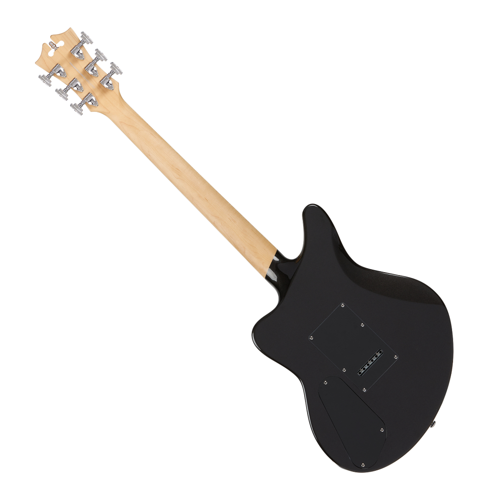 D’Angelico ディアンジェリコ Premier Bedford Black Flake エレキギター バック画像