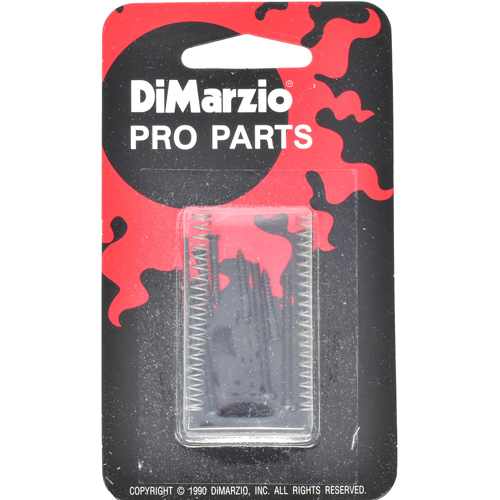 Dimarzio ディマジオ GH1201 BK ブラック ハムバッカーピックアップ取付ビスセット ブリッジ用 インチサイズ