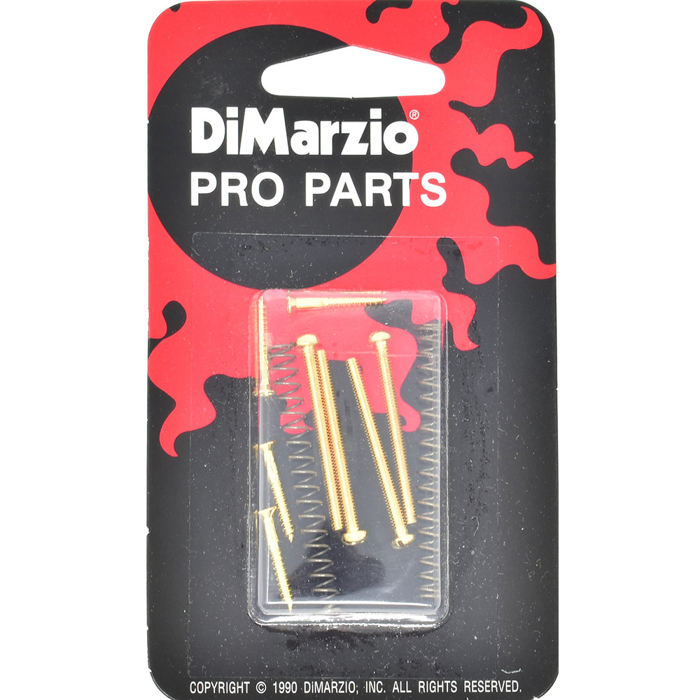 Dimarzio ディマジオ GH1201 G ゴールド ハムバッカーピックアップ取付ビスセット ブリッジ用 インチサイズ
