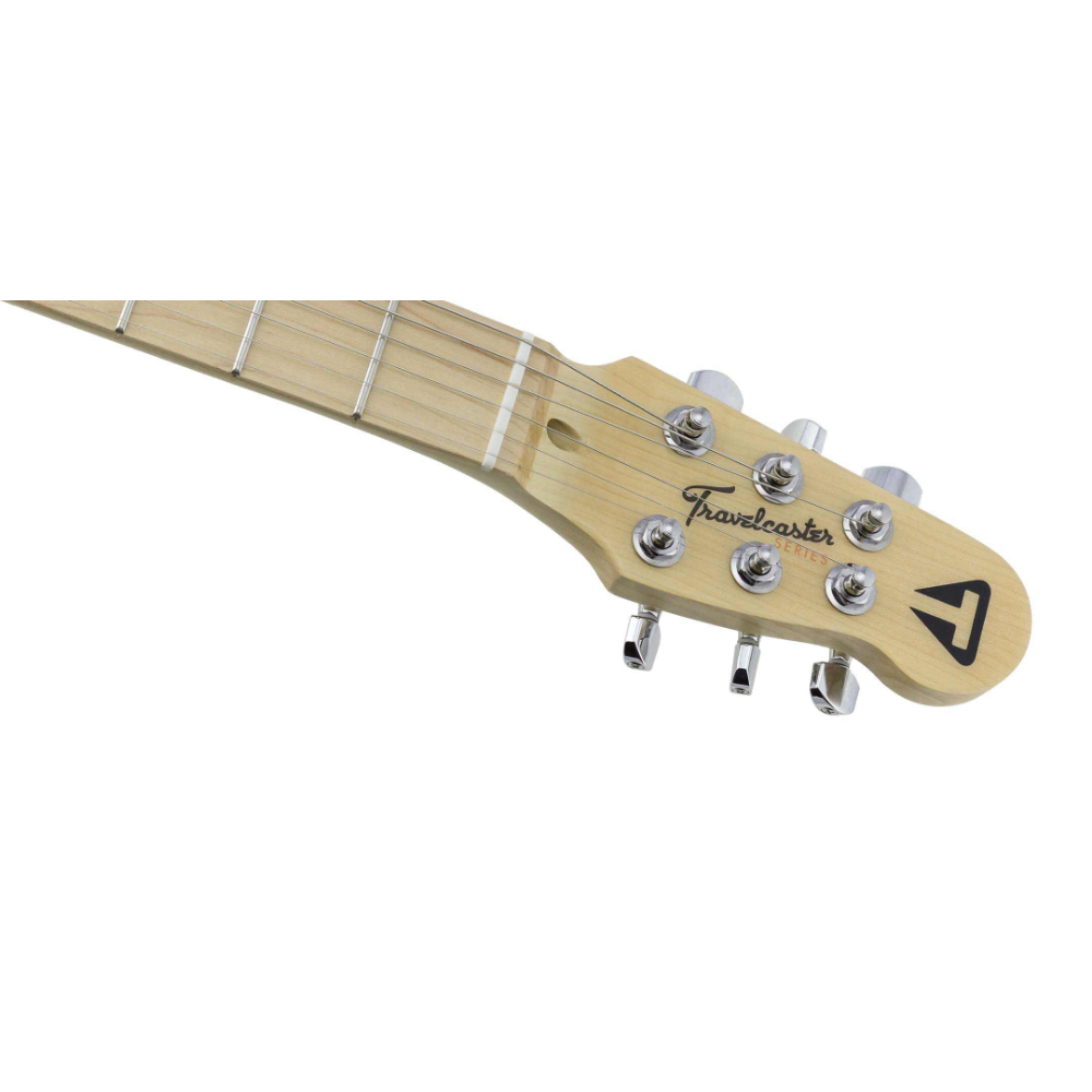 TRAVELER GUITAR トラベラーギター Travelcaster Deluxe 2H Gloss White コンパクト エレキギター ヘッド画像