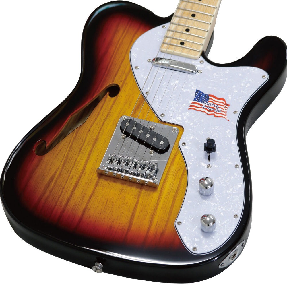 SX Guitars STL/H 3TS エレキギター ボディトップ