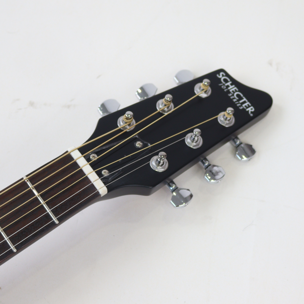 SCHECTER OL-FL-P SNTL エレクトリックアコースティックギター ヘッド画像