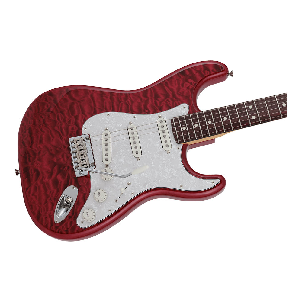 Fender フェンダー 2024 Collection Made in Japan Hybrid II Stratocaster Quilt Red Beryl エレキギター ストラトキャスター ボディ