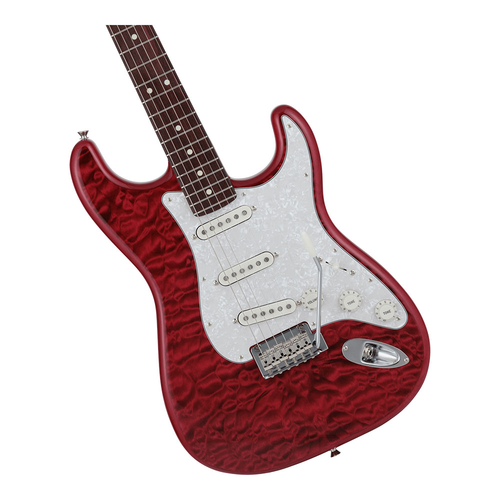 Fender フェンダー 2024 Collection Made in Japan Hybrid II Stratocaster Quilt Red Beryl エレキギター ストラトキャスター ボディ