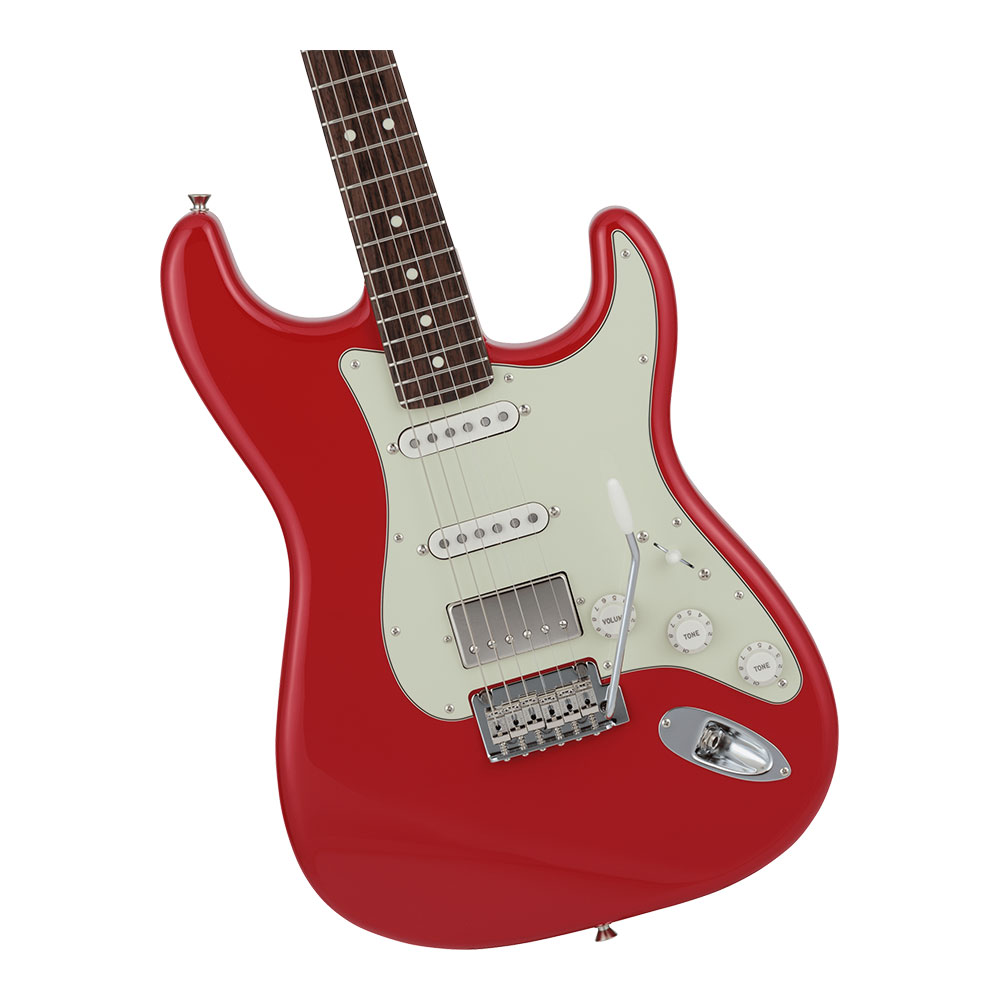 Fender フェンダー 2024 Collection Made in Japan Hybrid II Stratocaster HSS RW Modena Red エレキギター ストラトキャスター ボディ