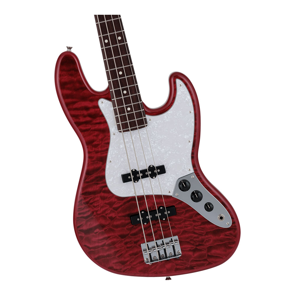 Fender フェンダー 2024 Collection Made in Japan Hybrid II Jazz Bass RW Quilt Red Beryl エレキベース ジャズベース ボディ