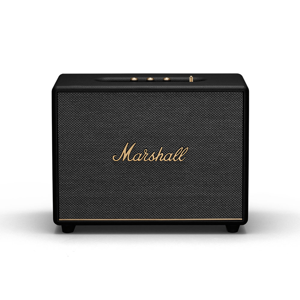 MARSHALL マーシャル Woburn III Black Bluetoothスピーカー 正面、グリル