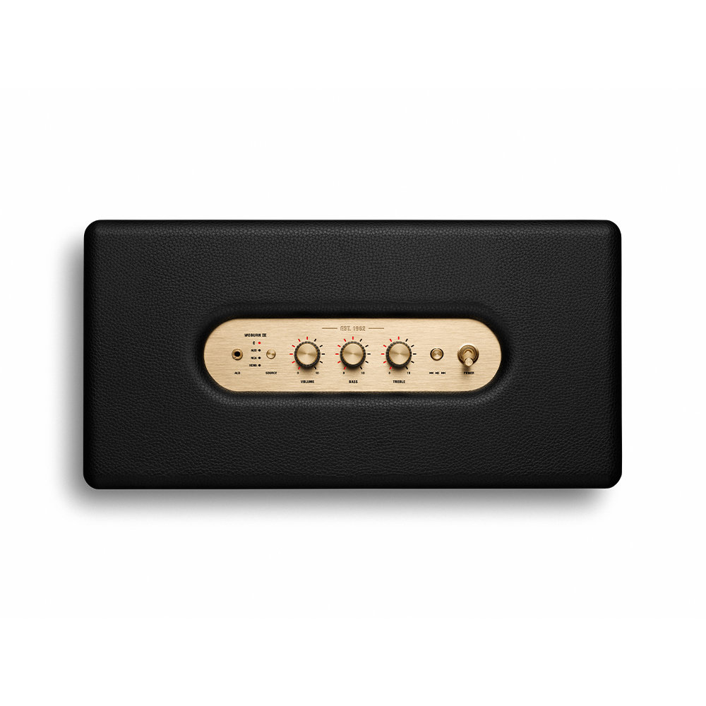 MARSHALL マーシャル Woburn III Black Bluetoothスピーカー トップパネル