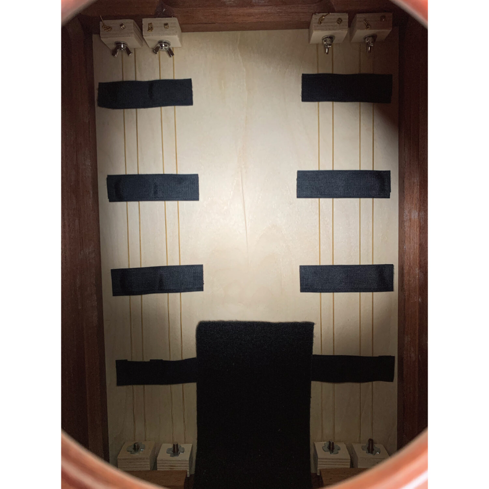 DG CAJON Chanela De Luxe カホン ソフトケース付き カホン内部画像