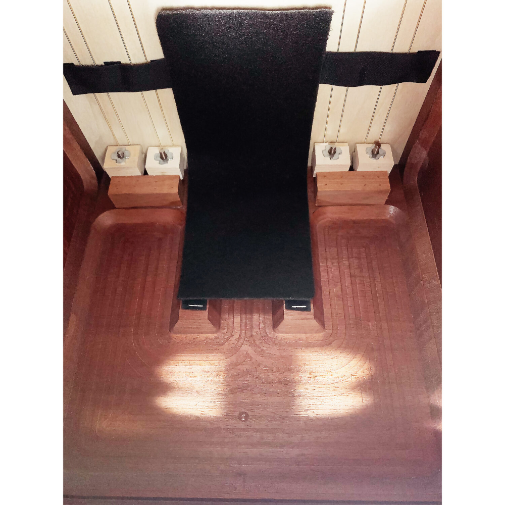 DG CAJON Chanela De Luxe カホン ソフトケース付き カホン内部画像