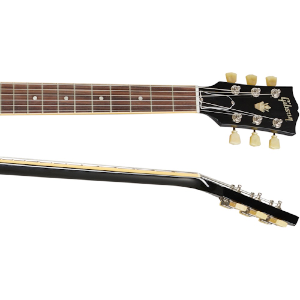 Gibson ギブソン ES-335 Vintage Ebony エレキギター ヘッド画像